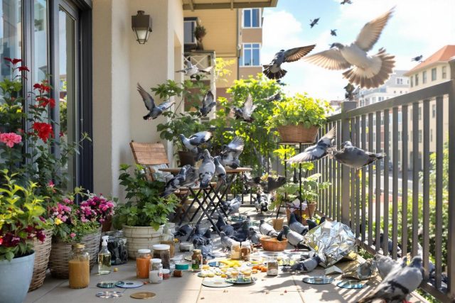 Recette de grand-mère pour faire fuir les pigeons